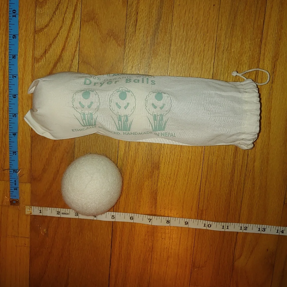 WOOL DRYER BALLS - SET OF 3MADE IN: NEPAL To The Market 2.75